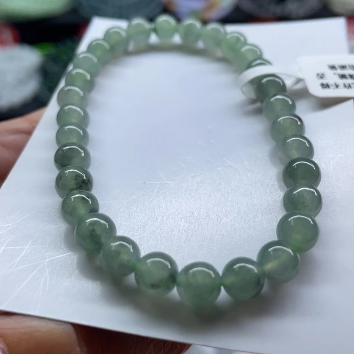 未镶嵌手链翡翠卡6.5