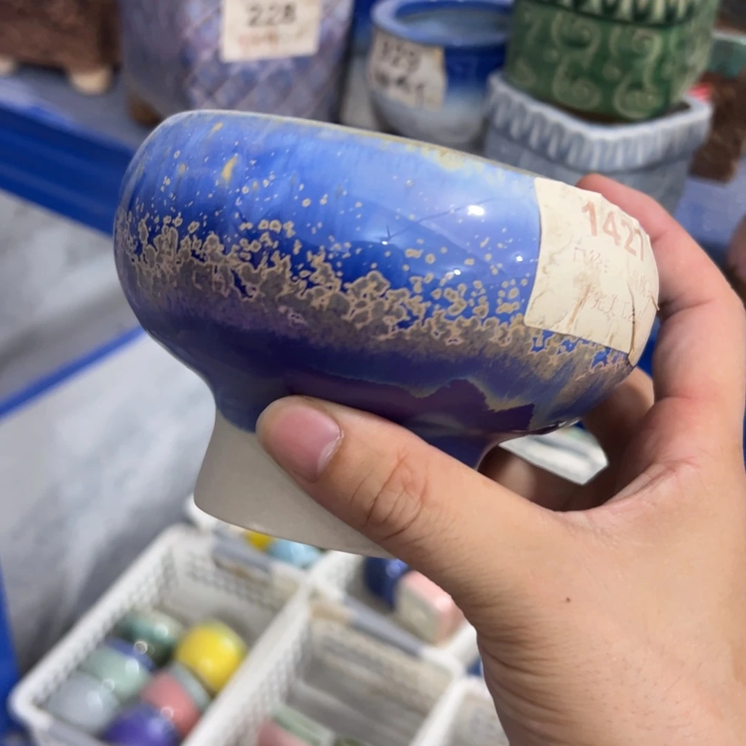 陶瓷多肉小花盆@@1427