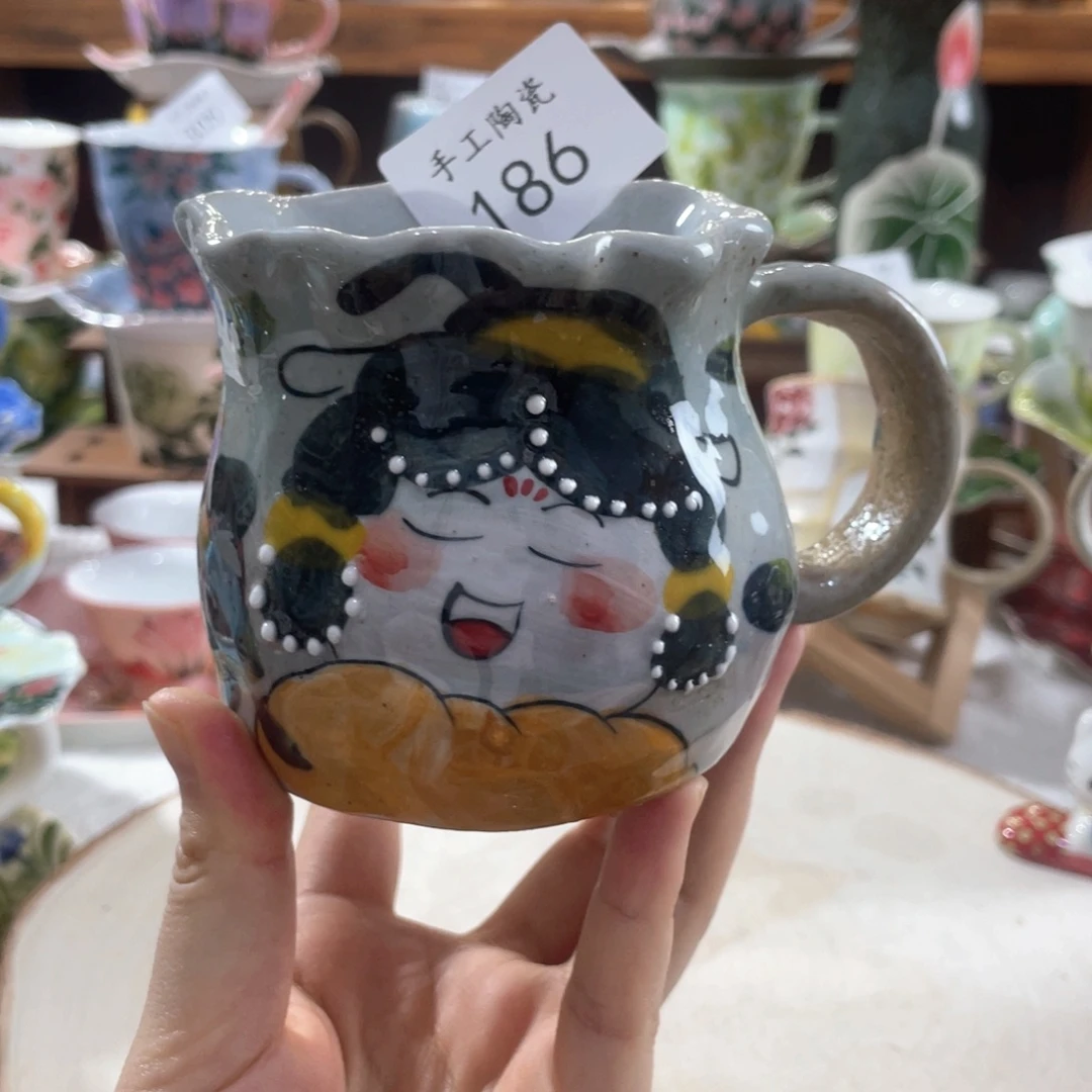 景德镇手工陶瓷杯186