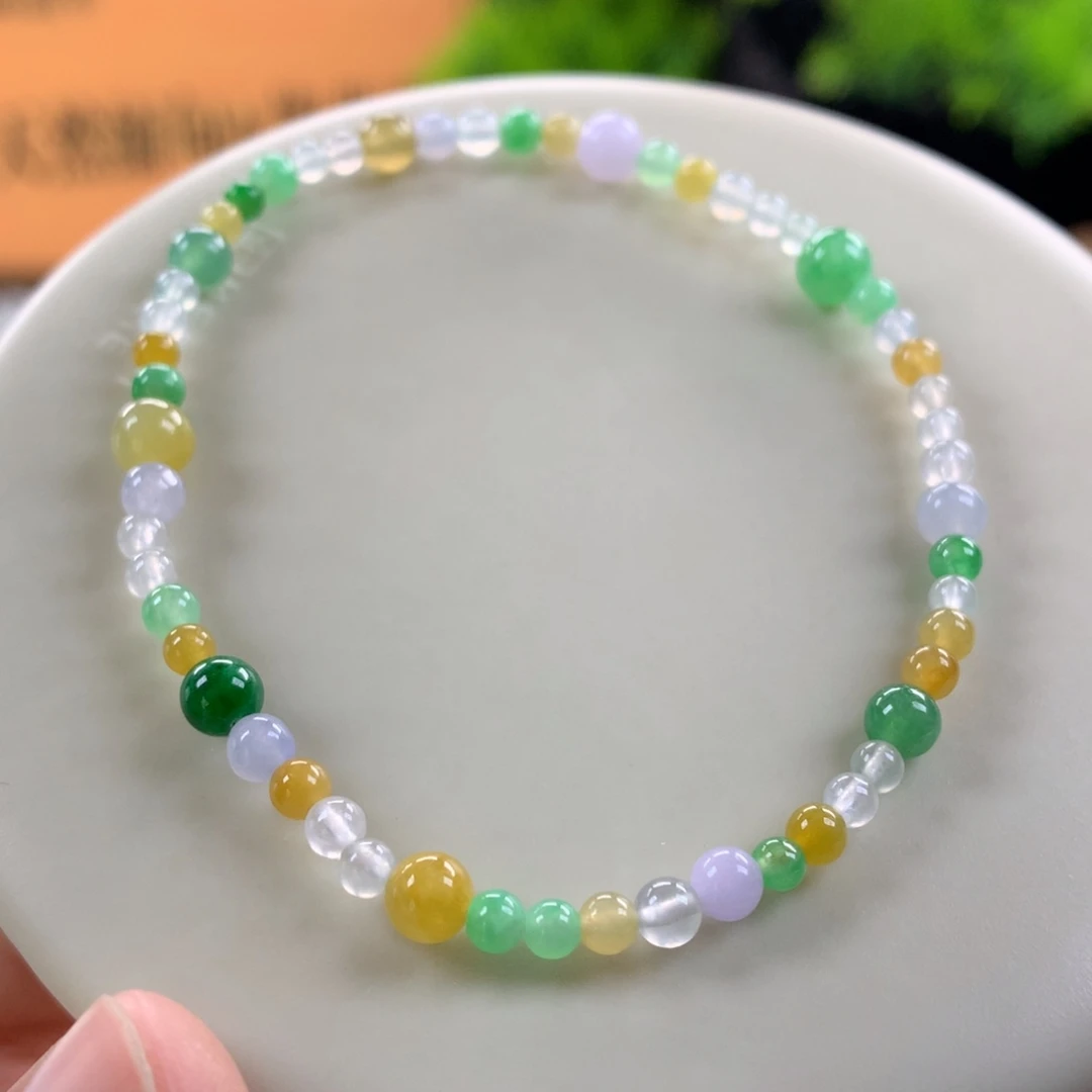 翡翠未镶嵌手链卡3～5.5