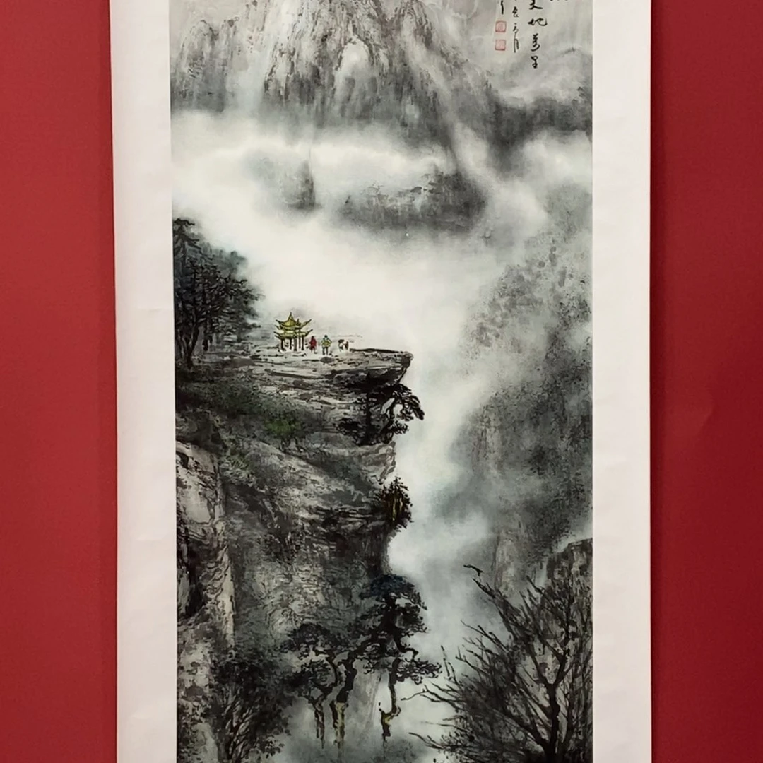 国画李祥云140*60精品佳作