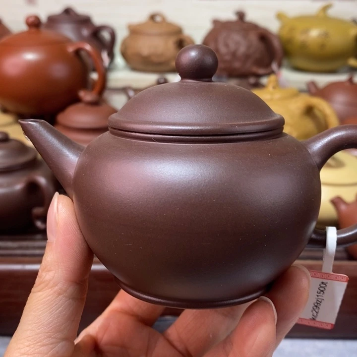 茶壶紫砂微瑕处理一把