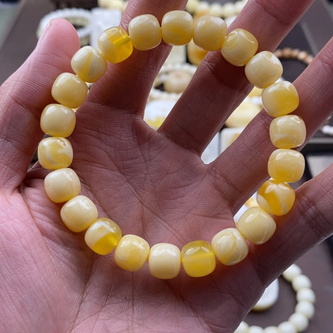 琥珀裸石未镶嵌蜜蜡吊坠项链腰链