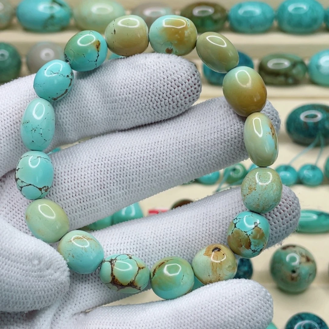 未镶嵌绿松石珠宝奇石