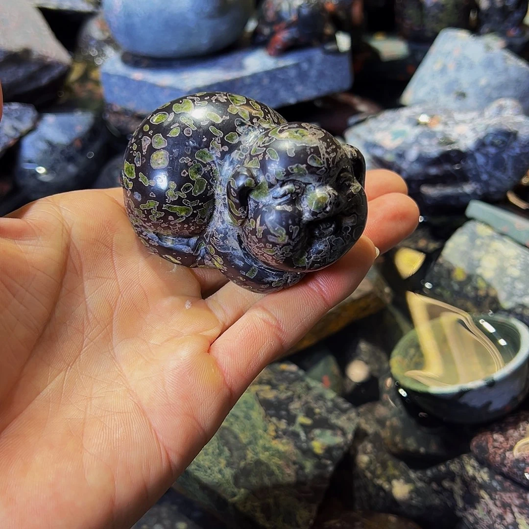 梅花玉鱼缸石茶周边微瑕不退不换