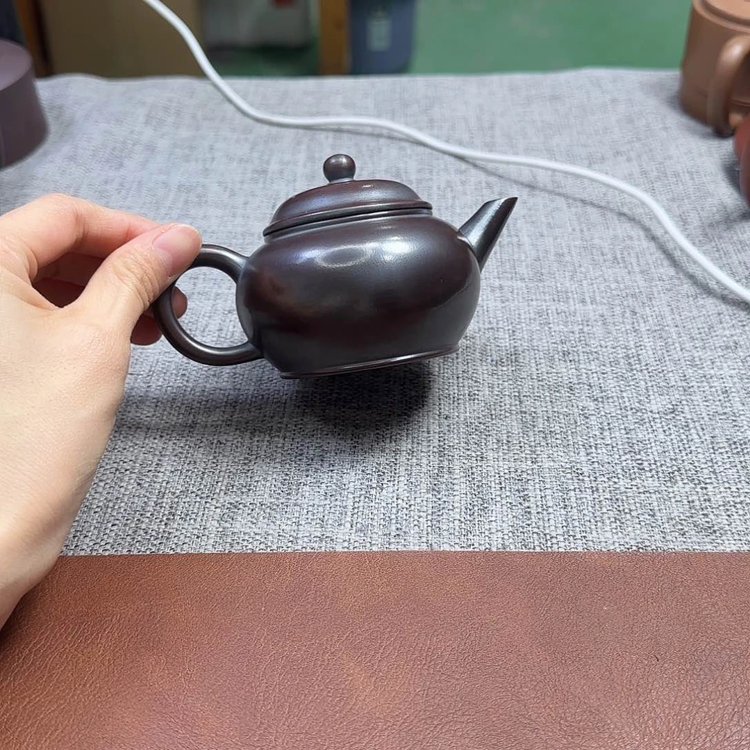 紫砂茶壶民间手艺人全手工制作