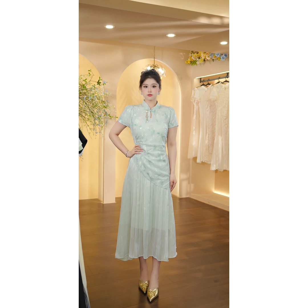 王超越定制-208（冬宜雪  ）连衣裙DMN1181-XX