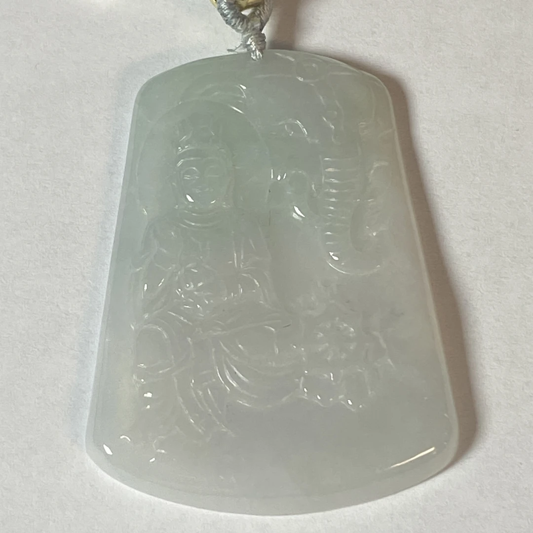 【中普拍卖】-lot037 翡翠A货 观音