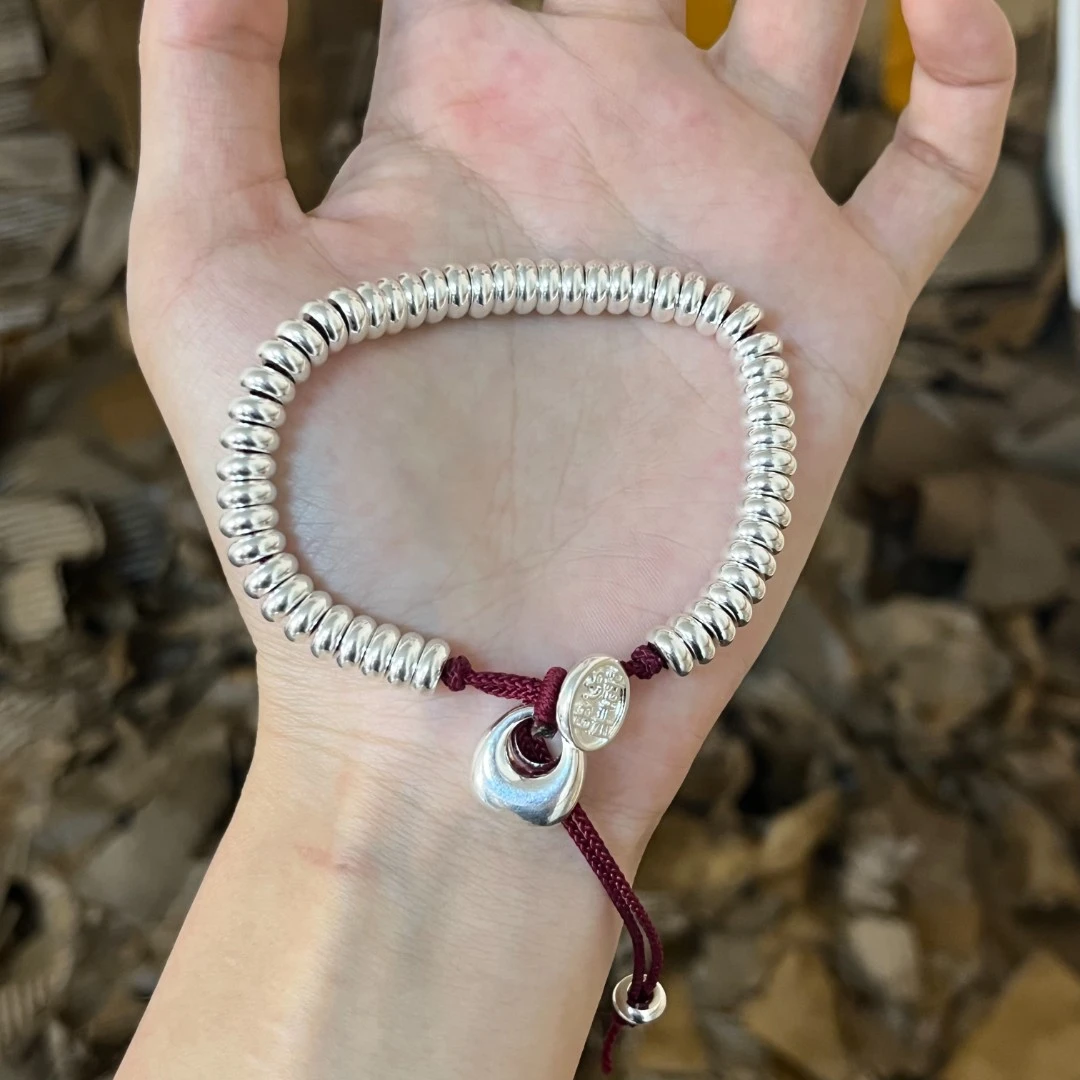 足银手镯 精品银手镯（无礼盒） S070