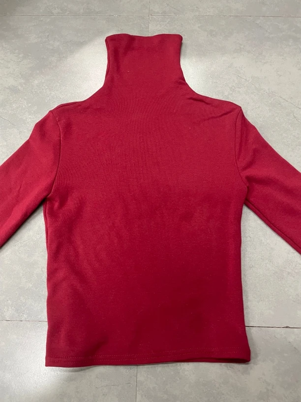 Y-J臻选·微瑕堆堆领打底衫2053款