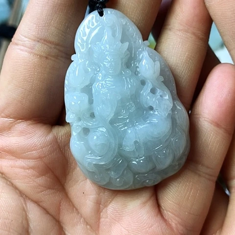 颈饰未镶嵌翡翠福豆豆珠宝翡翠颈饰