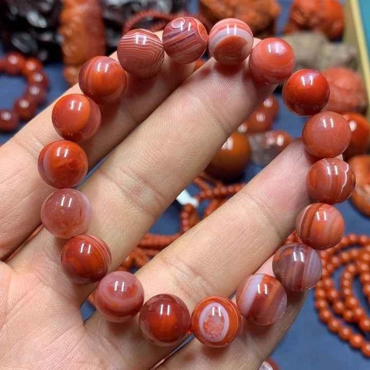 南红玛瑙手串未镶嵌11mm
