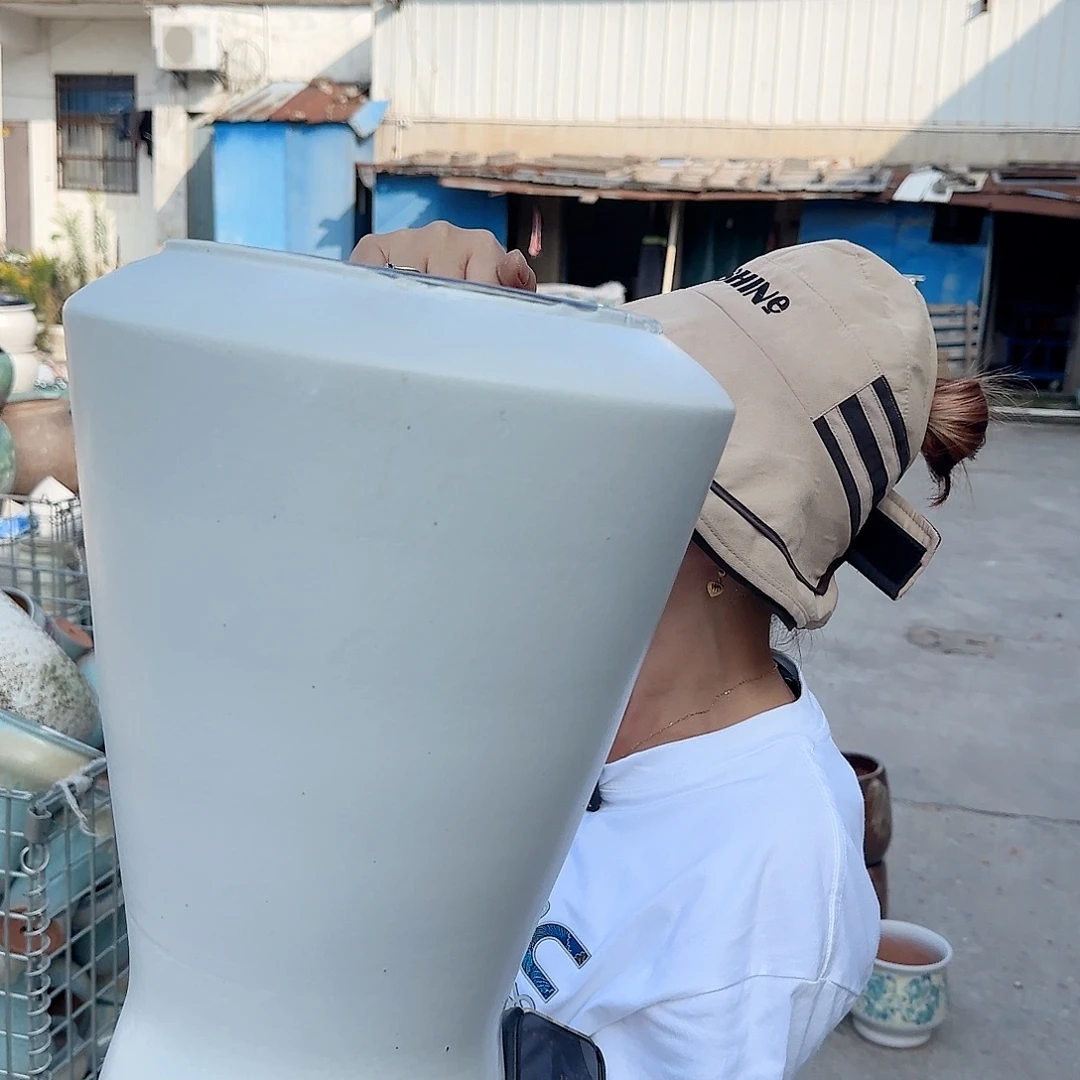 紫砂花盆王嫂花盆1008-520高40口20