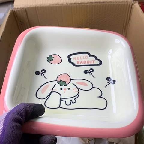 盘陶瓷制品满25拼单发货默认微瑕