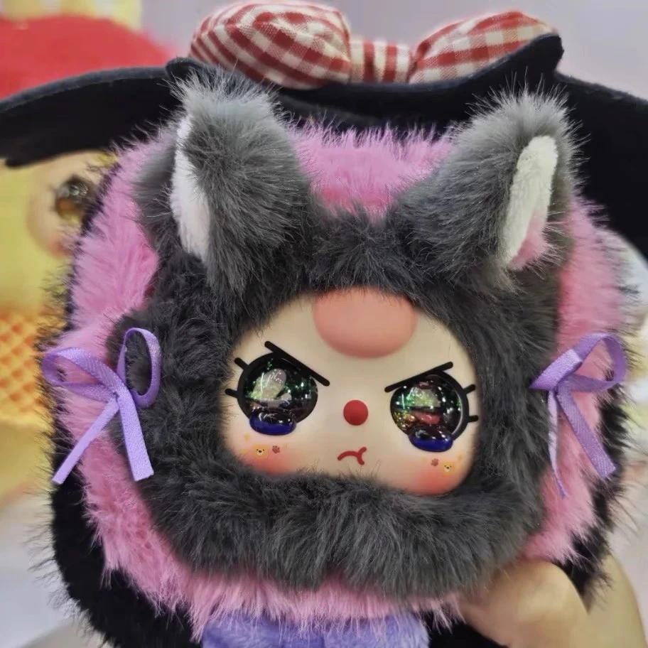 【正版】娃三岁毛绒首饰盒系列可爱盲盒公仔潮玩礼物