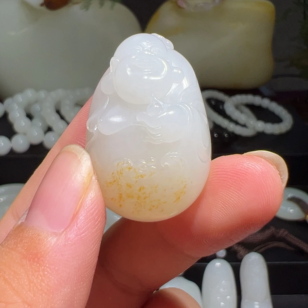未镶嵌和田玉（子料）挂件