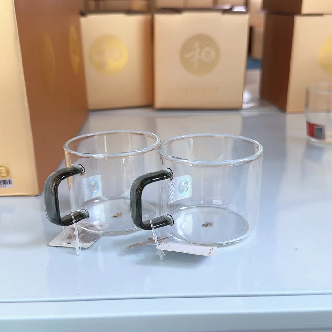 烟灰色对杯清禾禾器