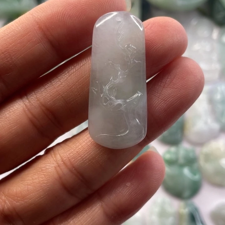 翡翠未镶嵌颈饰天然翡翠