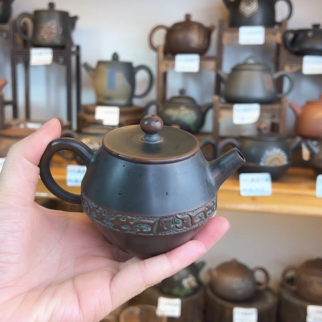 卜**生坭兴陶，茶壶茶杯