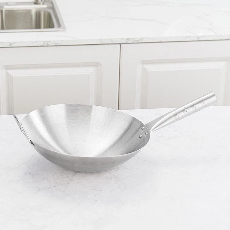 【有运费险】爆火不生锈厨师专用三代锅无涂层不锈钢锅