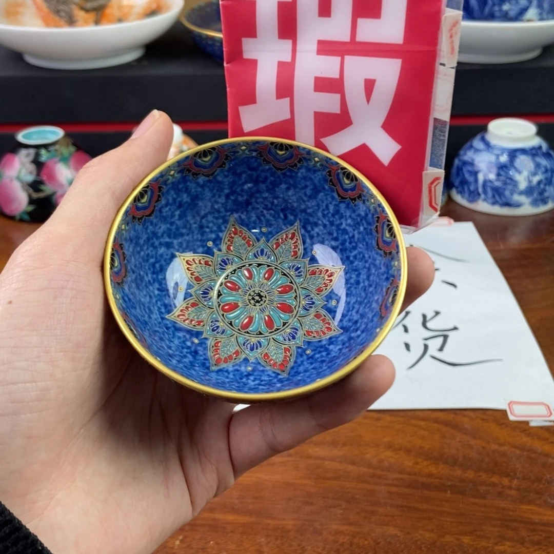杯景德镇手绘陶瓷艺术