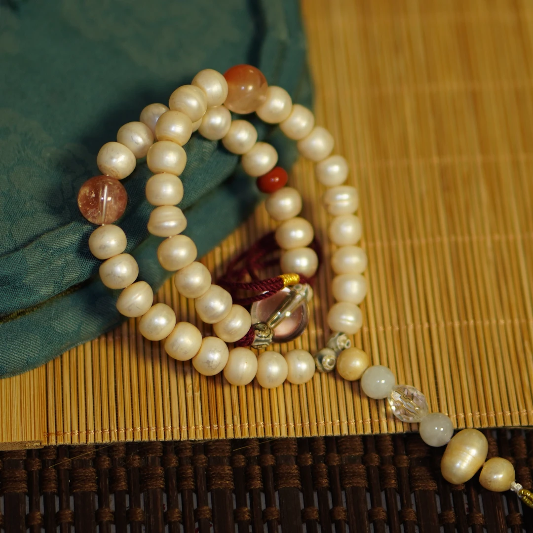 【国营/槐荫/手串】清晚期珍珠手持/HY327113