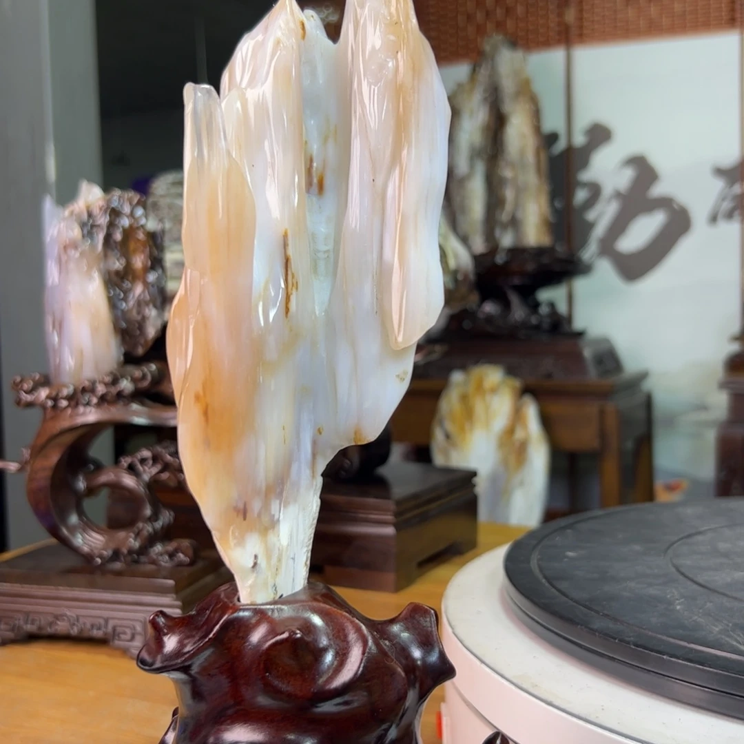 硅化玉未镶嵌珠宝奇石