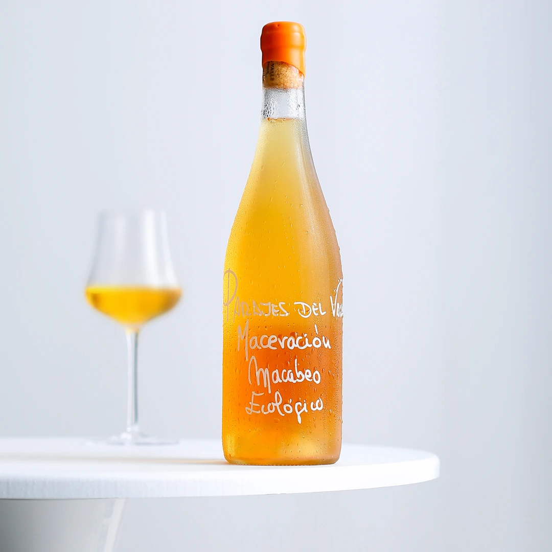 落日橘子海！西班牙锦绣山谷干白葡萄酒橙酒自然酒干红葡萄酒红酒