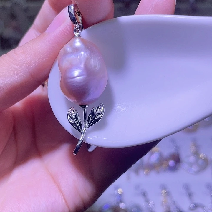 颈饰合金淡水珍珠49