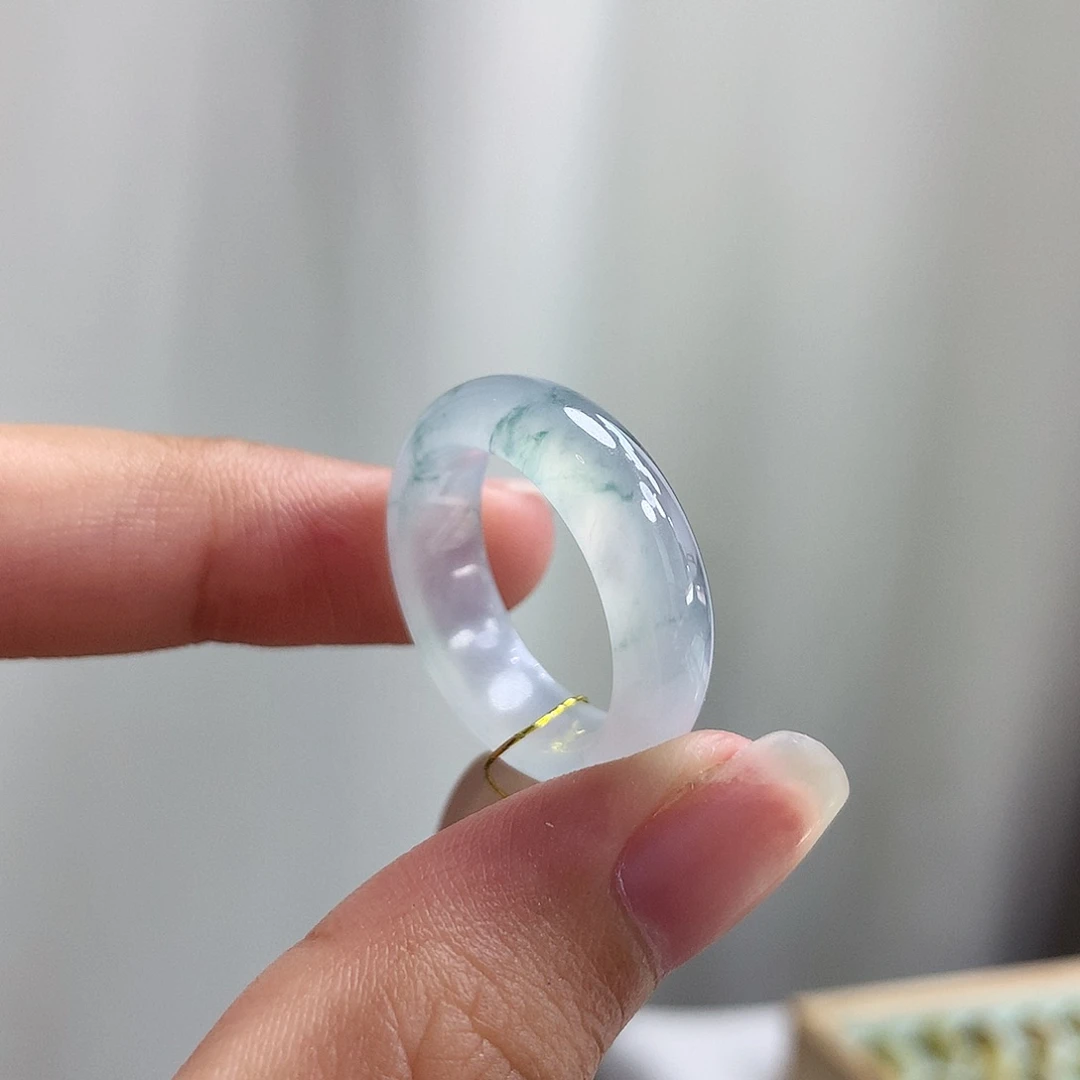 未镶嵌戒指翡翠1617圈