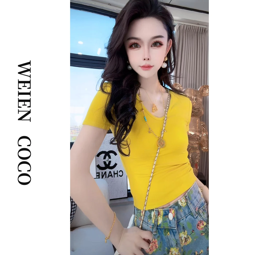 【薇恩COCO】短袖时尚气质百搭夏季圆领新中式上衣S3883