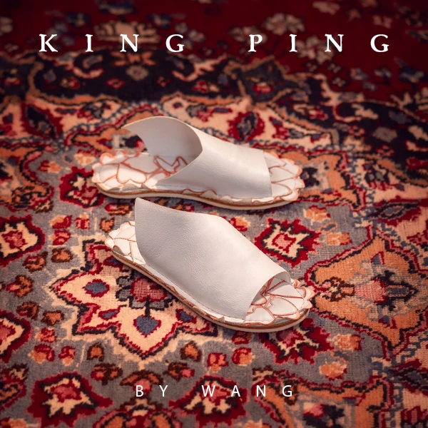 『时喜』KING PING By WANG夏季凉鞋休闲时尚小众女鞋凉拖X18223