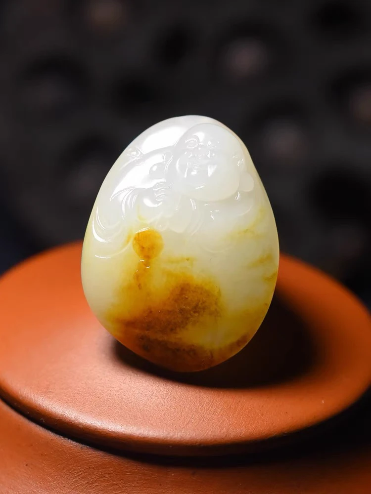 独籽弥勒佛 挂件