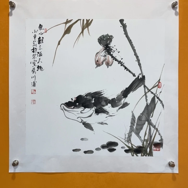 国画李川浦精品花鸟画