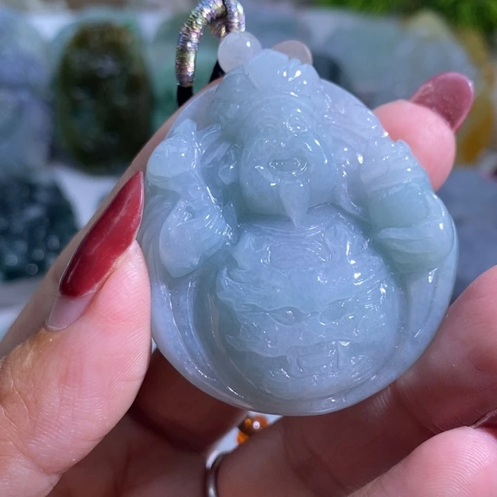【闪购商品】翡翠挂件未镶嵌财神