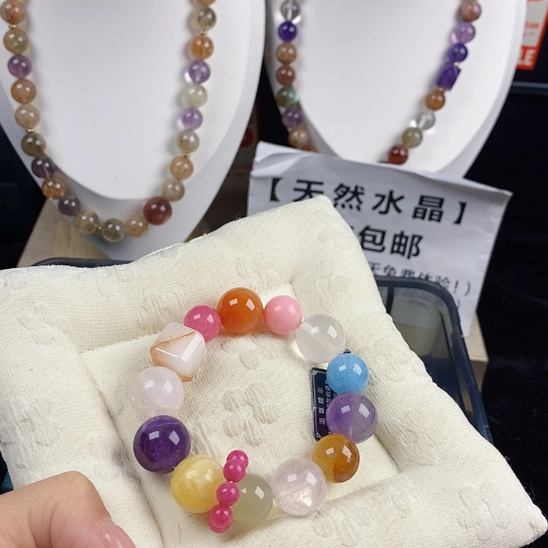 手链银S925镶嵌水晶