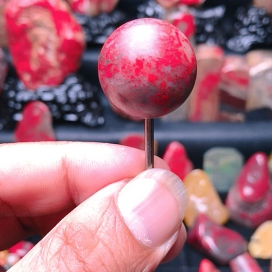 龍***人昌化鸡血石昌化鸡血石圆珠