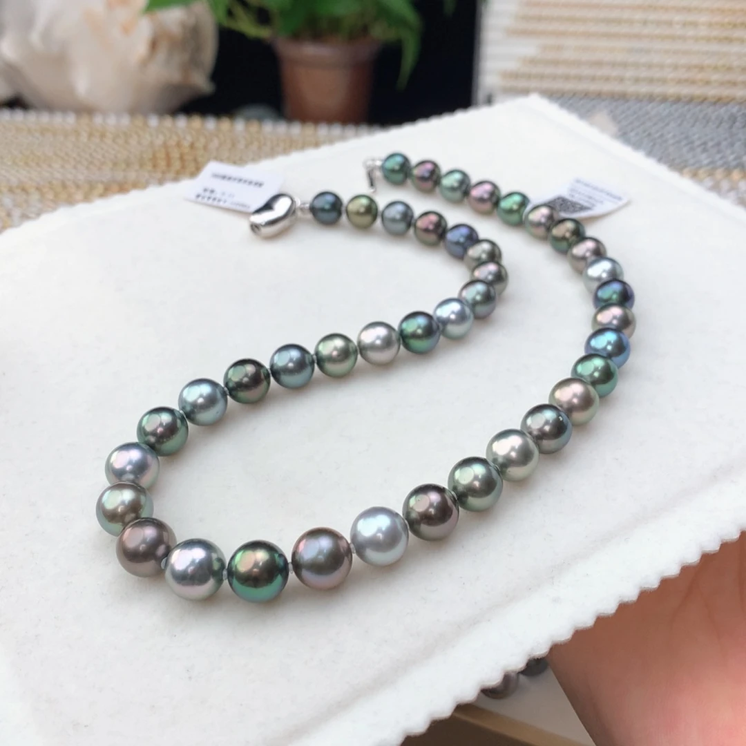 海水珍珠颈饰银S925镶嵌