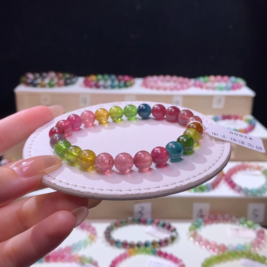 未镶嵌手链碧玺碧玺