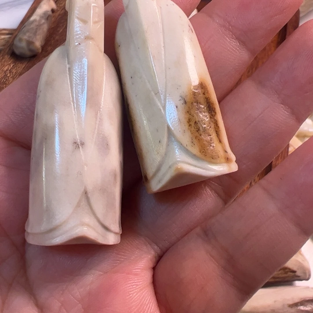 鹿骨把件乐**水手把件