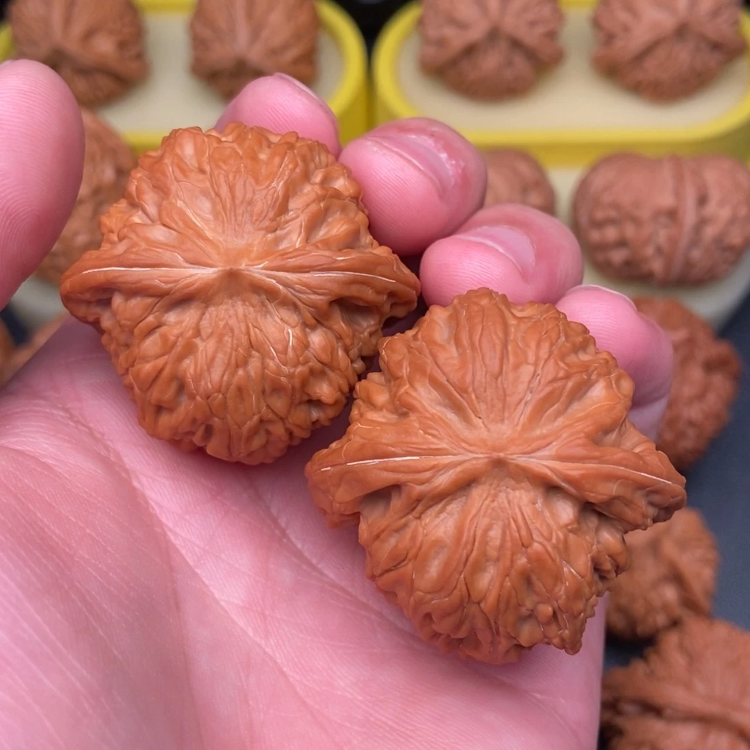 文玩核桃把件房山磨盘41