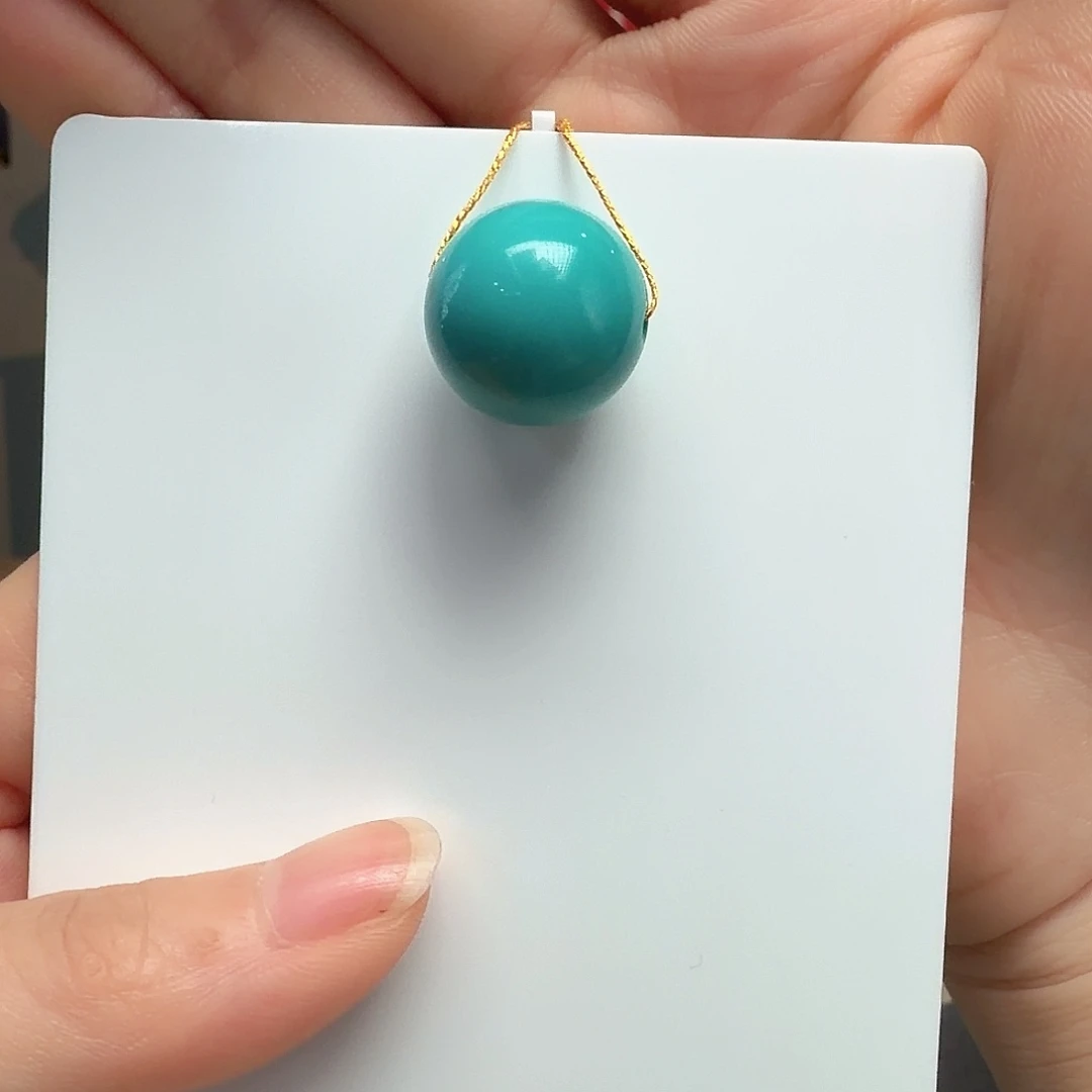 绿松石未镶嵌颈饰