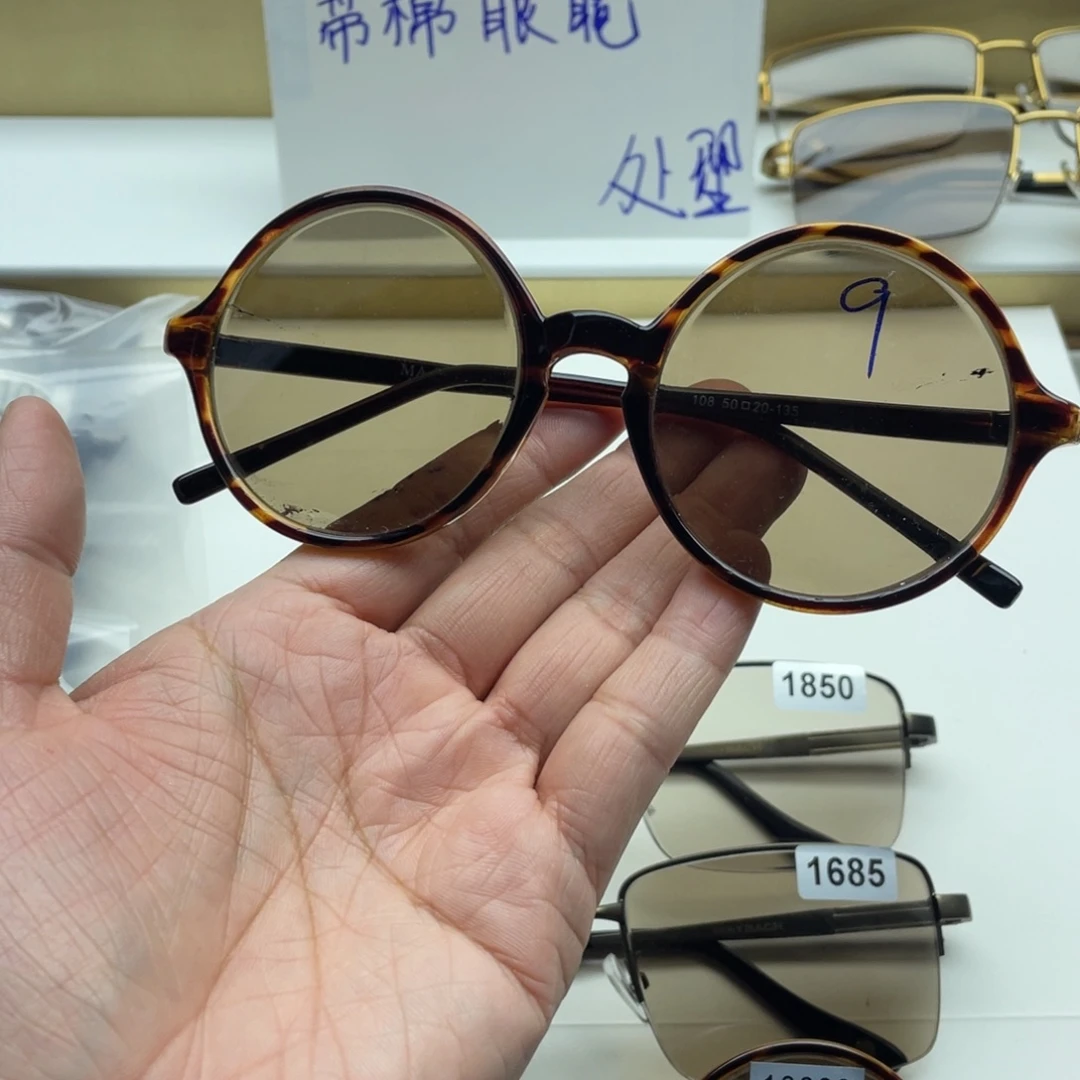 茶水晶复古圆 009