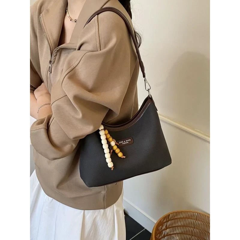 00Purse轻奢女包百搭单肩斜挎包女包高级腋下包托特半月包6163