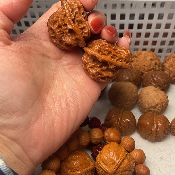 吊坠文玩核桃小鸟