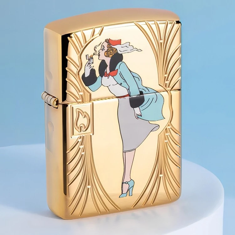 zippo打火机2022年风女85周年纪念款限量12500DYJ1