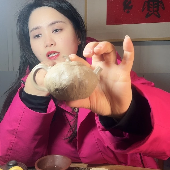 厉***了紫砂茶壶精工南瓜壶130cc