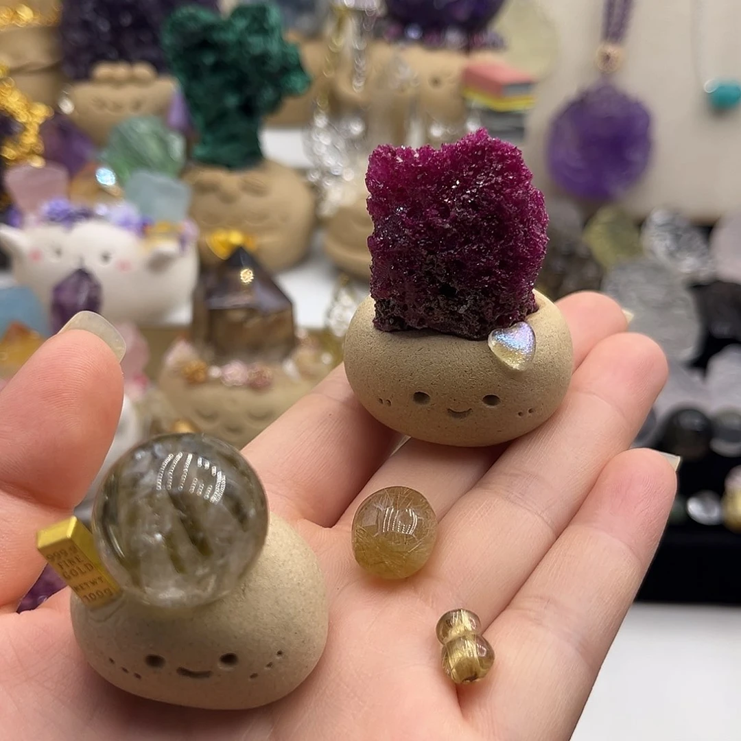 未镶嵌颈饰水晶咩***Ꮤ四件7