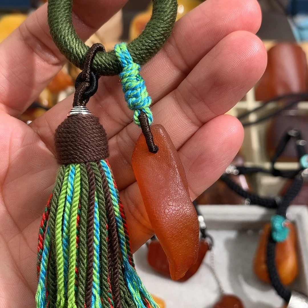 蜜蜡裸石未镶嵌你