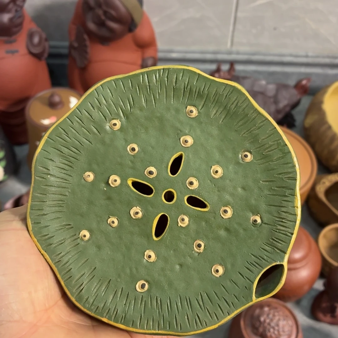 紫砂茶杯放漏放漏放大漏了